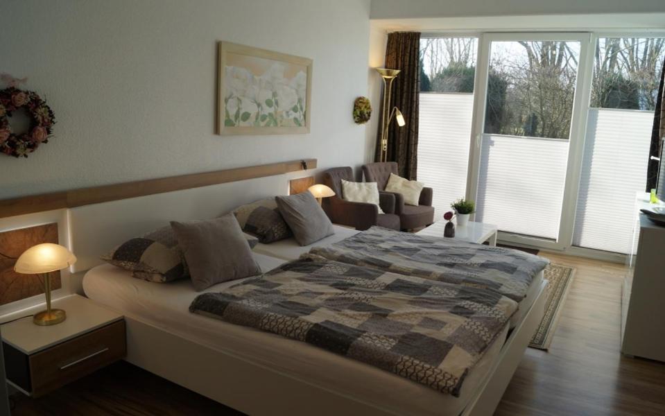 Ferienhaus Grosse Krabbe นอยฮาร์ลิงเงอซีล ภายนอก รูปภาพ